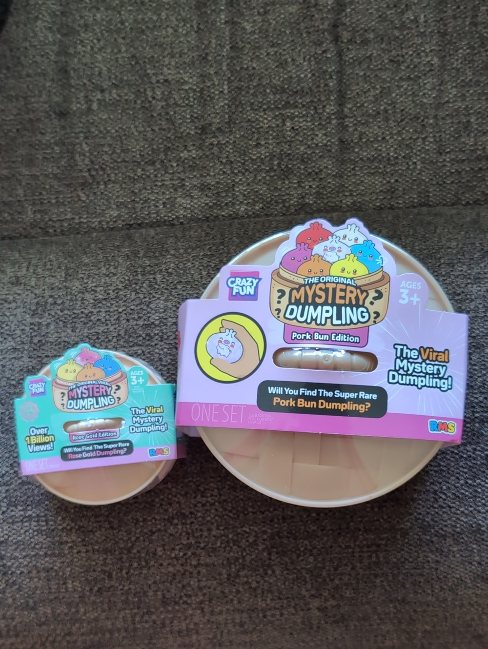 NEW Mystery Dumpling Pork Bun Edition & Mini Mystery Dumpling Rose Gold